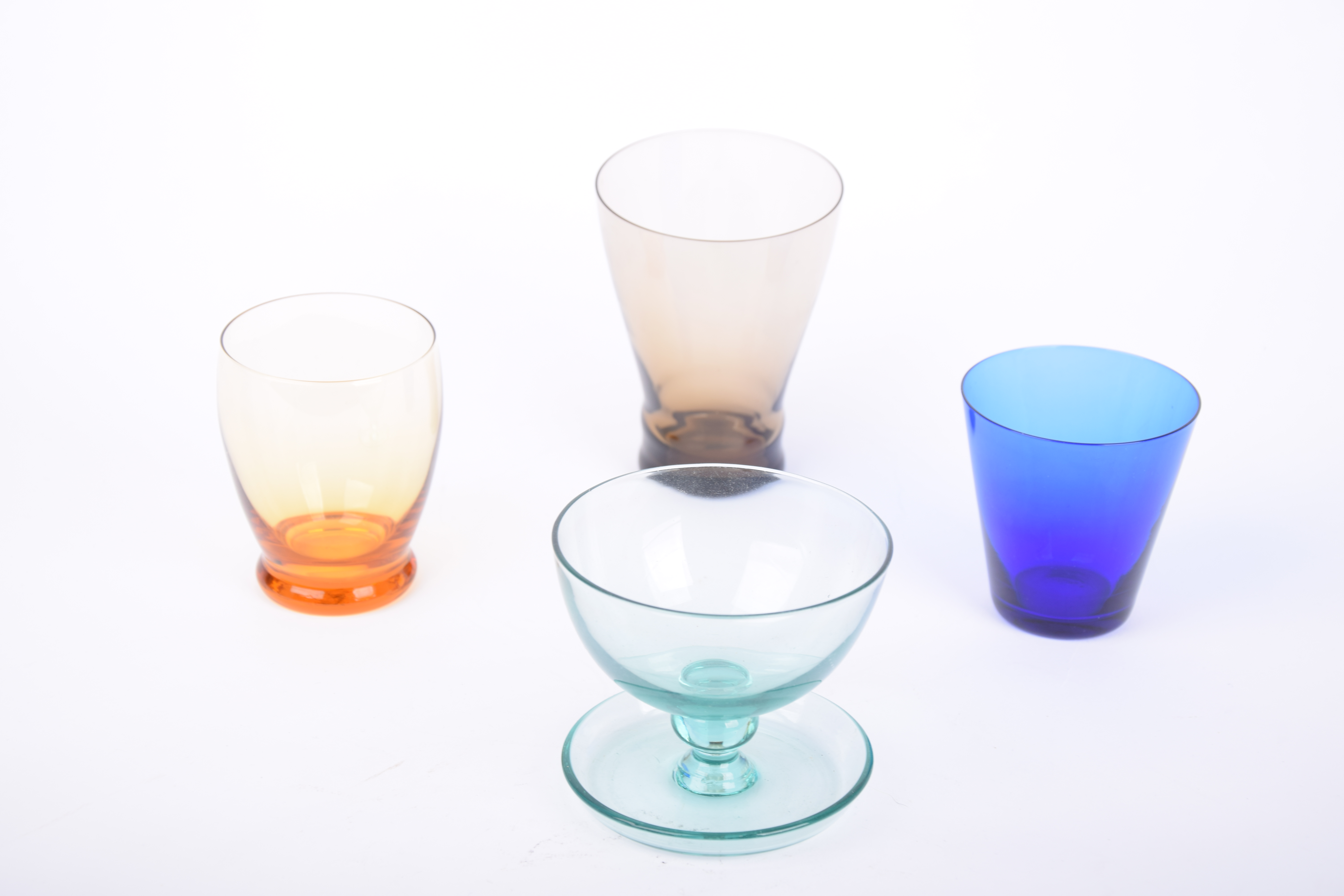 Glas - viertal glazen   Nederland  - 1960-1970