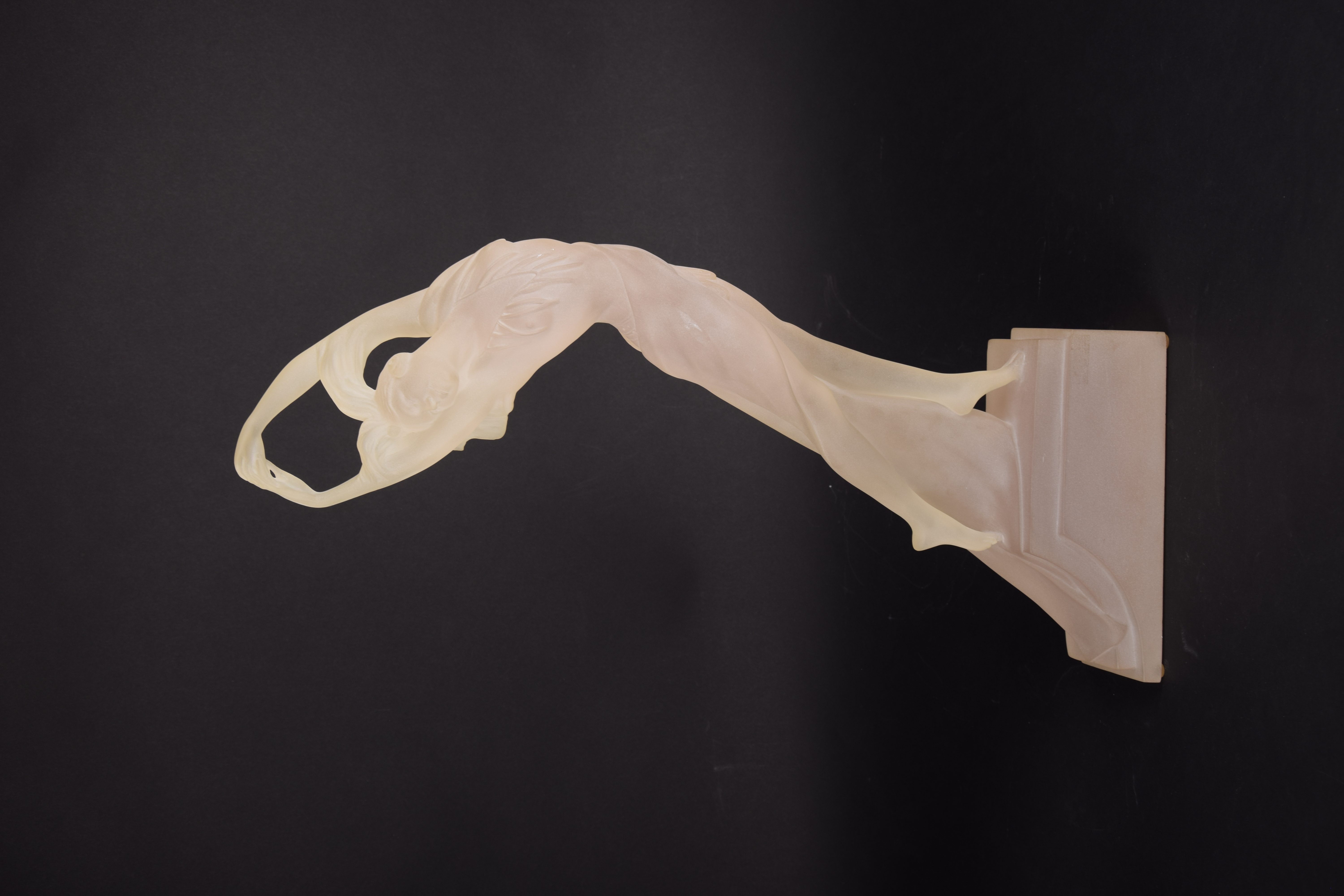 Beeld, Art Deco danseres - 64 cm - Hars